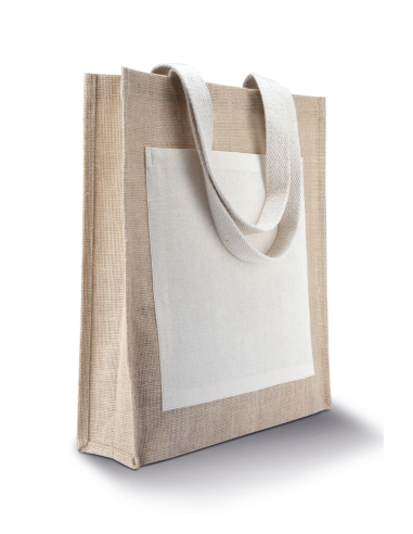 K-KI0221-JUTE SHOPPER BAG
